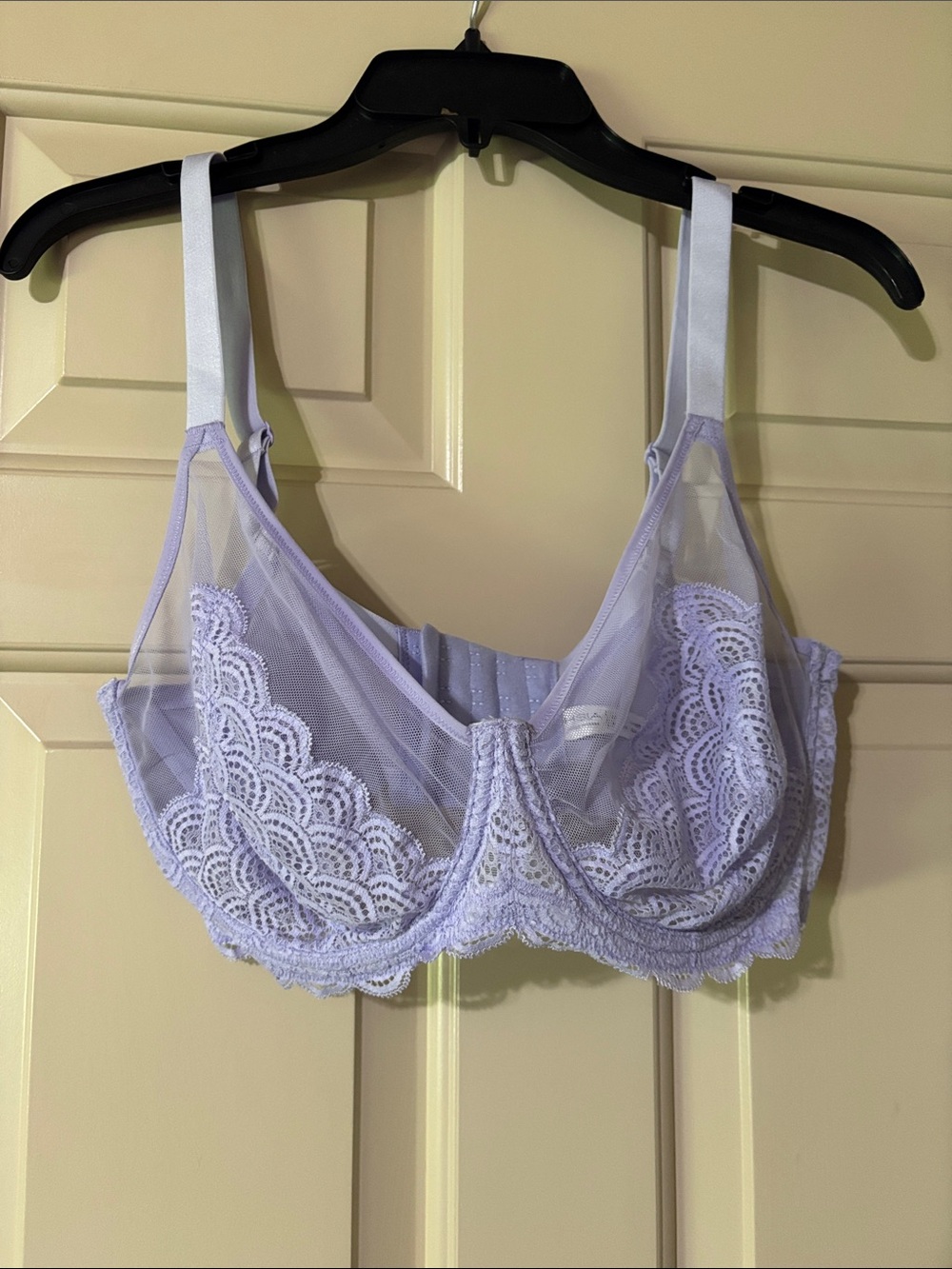 HSIA Mermaid Scales Sexy Lace Plus Size Unlined Underwire Non-padded